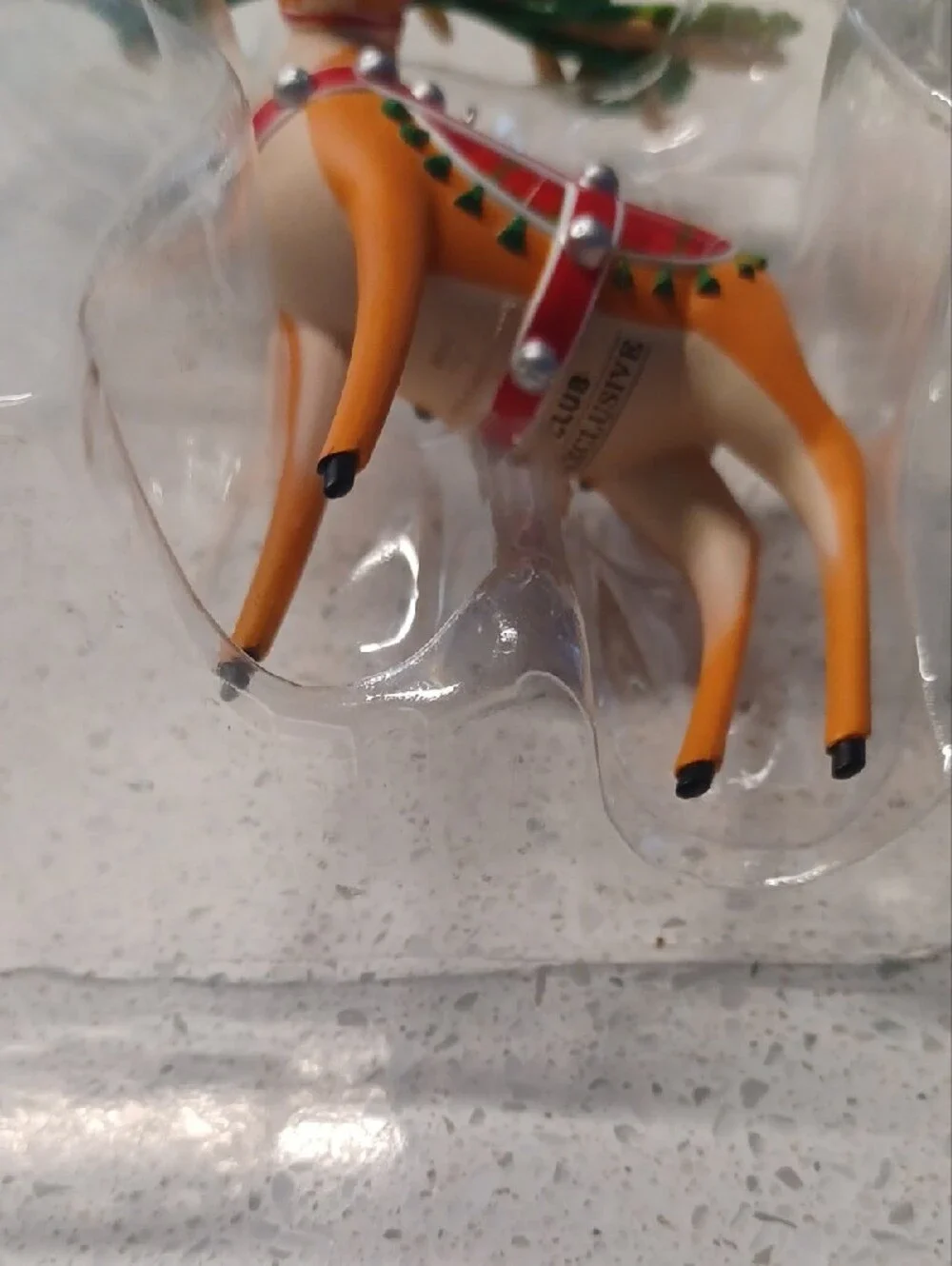 Hallmark Keepsake 'Decked-Out Deer' Ornament - Green & Tan